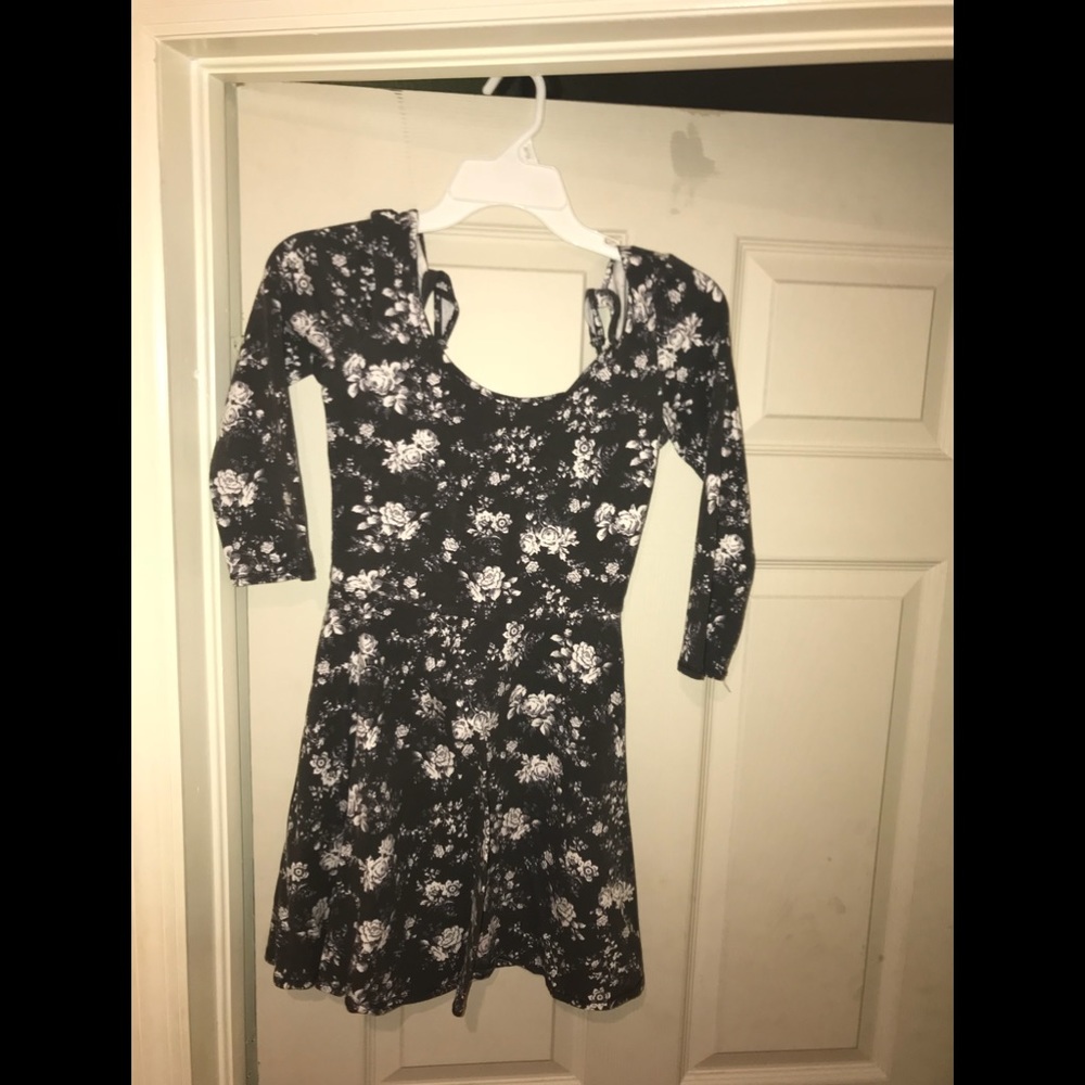 Simple floral dress